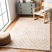 Handmade Wool Area Rug for Living Room and Bedroom - Image 2